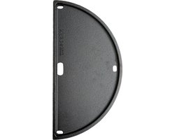 Gietijzeren plaat - half rond - Compact - 33 cm - geëmailleerd