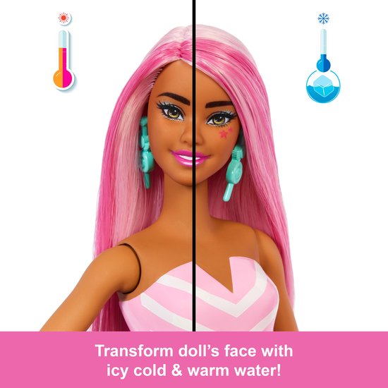 Barbie pop traktatie verrassing roze - Pop Reveal Treats Serie. — afbeelding 3