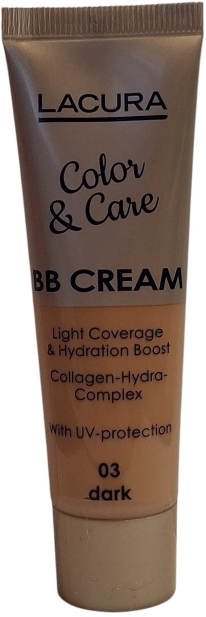 Lacura Color & Care BB Cream – 30 ml - 03 Dark
