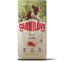 CARNILOVE TRUE FRESH - Dog - Duck for Puppies 12 kg