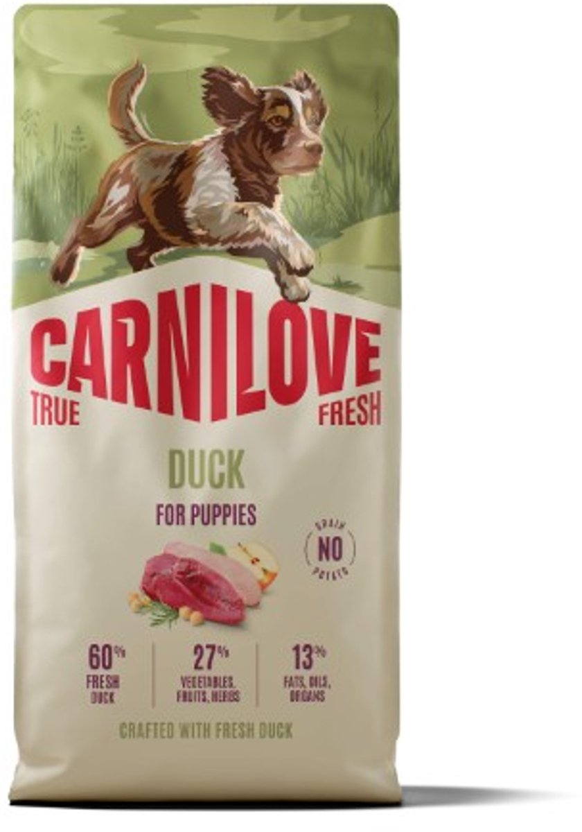 Carnilove CARNILOVE TRUE FRESH - Dog - Duck for Puppies 12 kg