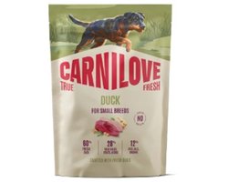 CARNILOVE TRUE FRESH - Dog - Duck for Adult Small Breeds 1,5 kg