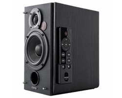 Afstandsbedieninghouder geschikt voor Edifier R1855DB - Remote control wandhouder met zelfklevende montage - Zwart