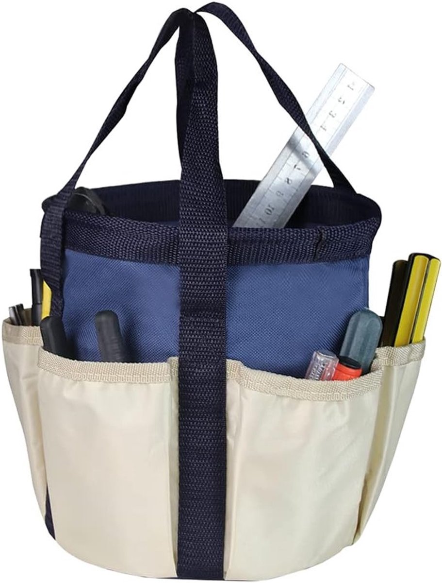 Tuinscheppentas met 6 Vakken, Duurzame en Herbruikbare Organizer voor Tuinaccessoires, Ideaal voor Binnen en Buiten Gebruik
