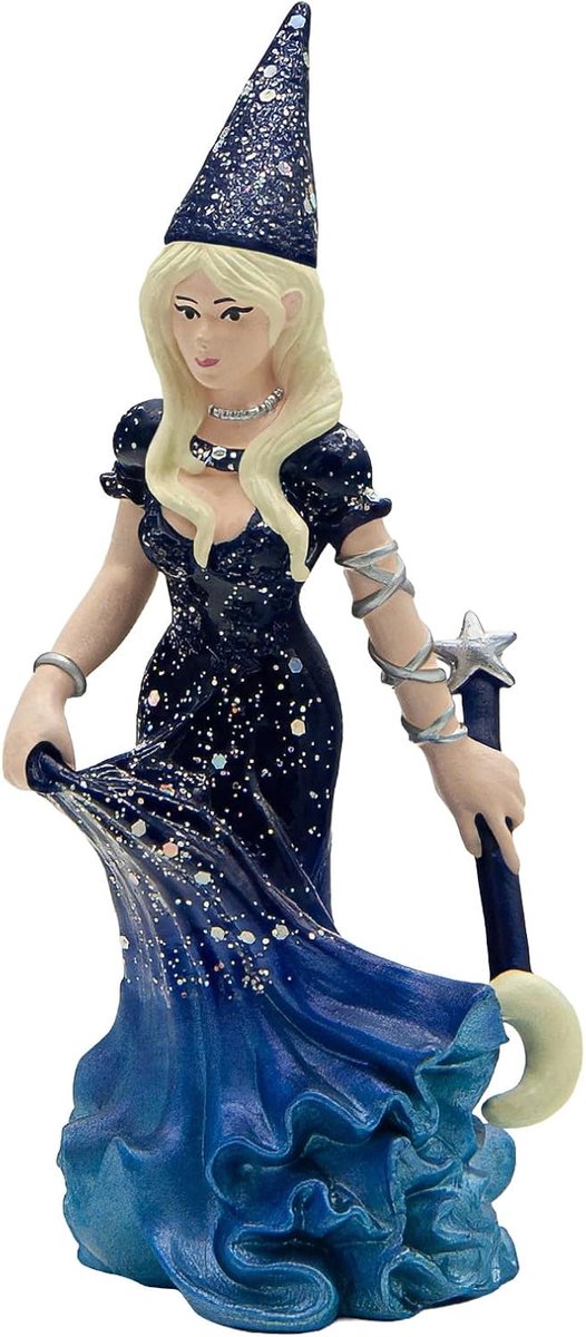 Bullyland 75622 - speelfiguur tovenares laina - ca. 9,7 cm - levensecht en detailrijk vormgegeven - ideaal als fantasiefiguur, decoratie of klein cadeautje voor kinderen vanaf 3 jaar