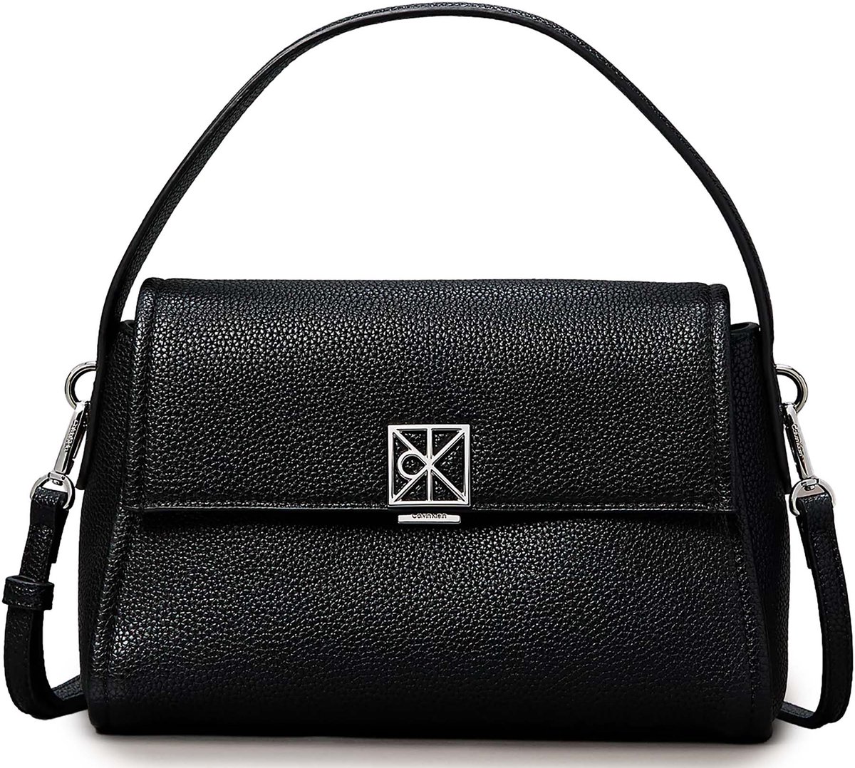 Calvin Klein Emblem Pebb - Schoudertas (black)