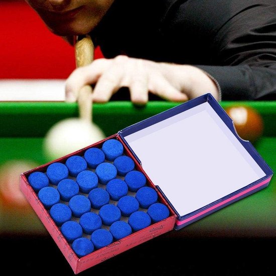 Keu Tips - 50 Stks/partij - Lederen Lijm-on Single-layer Biljart Keu Tips voor Snooker Keuen - 13mm - Standaard van Merkloos — afbeelding 4