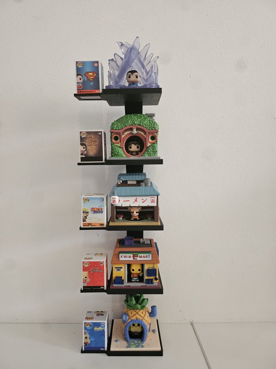 Funko Pop Bitty Towns Muurbeugel — Display Mount Wall Mount