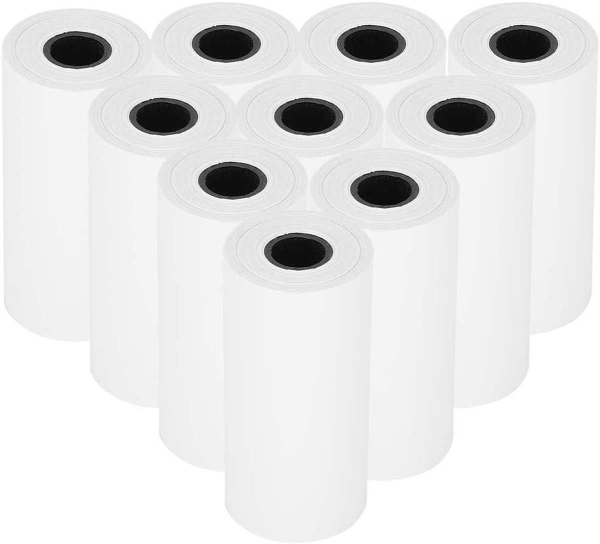 Thermisch Papier Rol van 2,2 Inch x 6 Meter voor Draagbare Kindercamera - 10 Stuks, Ideaal voor Creatieve Foto's en Herinneringen
