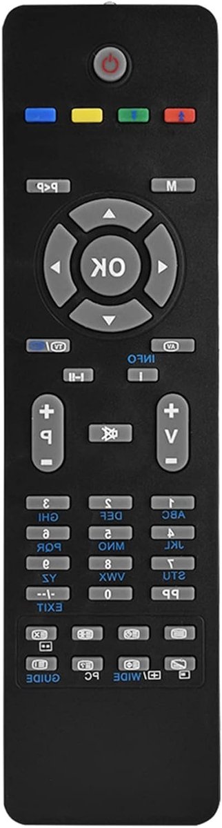 Vervangende Smart LED LCD TV Afstandsbediening RC1205 voor Gemakkelijk Gebruik en Compatibiliteit