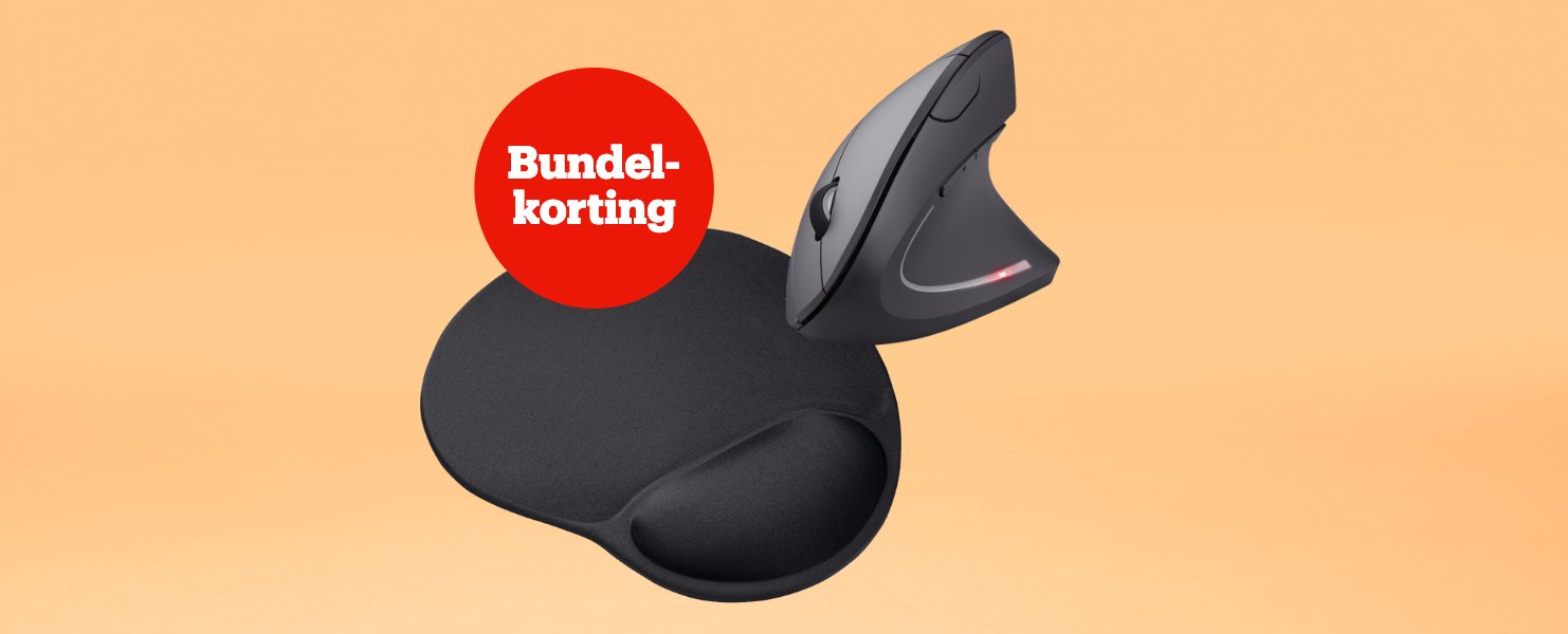 10% korting op muismat