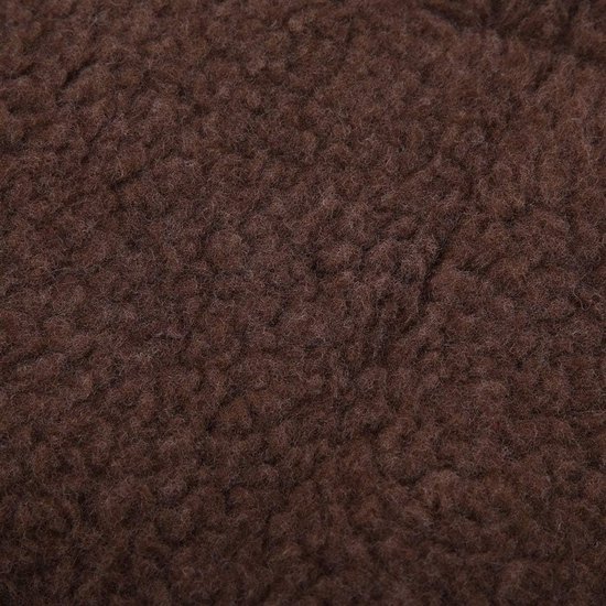 Rectangulaire Slaapmat voor Dieren, Zacht en Comfortabel voor Hamsters, Cavia's en Egels, Donkerbruin van Merkloos — afbeelding 5