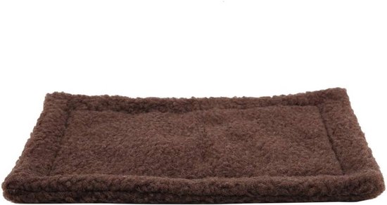 Rectangulaire Slaapmat voor Dieren, Zacht en Comfortabel voor Hamsters, Cavia's en Egels, Donkerbruin van Merkloos — afbeelding 4
