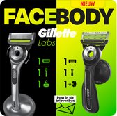Gillette Labs Scheermes Duo-Verpakking - Scheersysteem voor Face en Body + Intimate - van Gillette