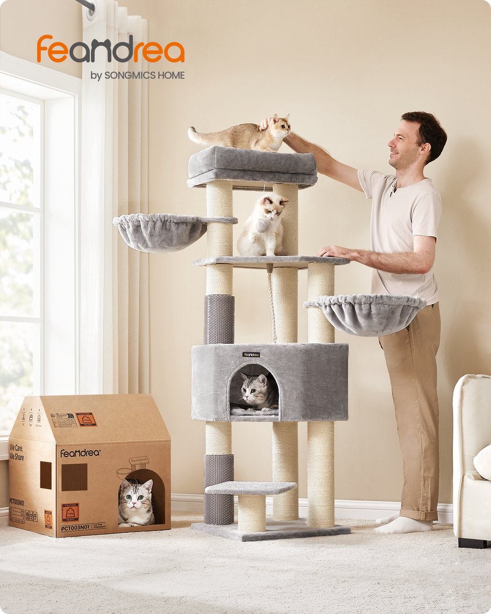 Feandrea Feandrea Grote Katten Kattenboom - afbeelding 5