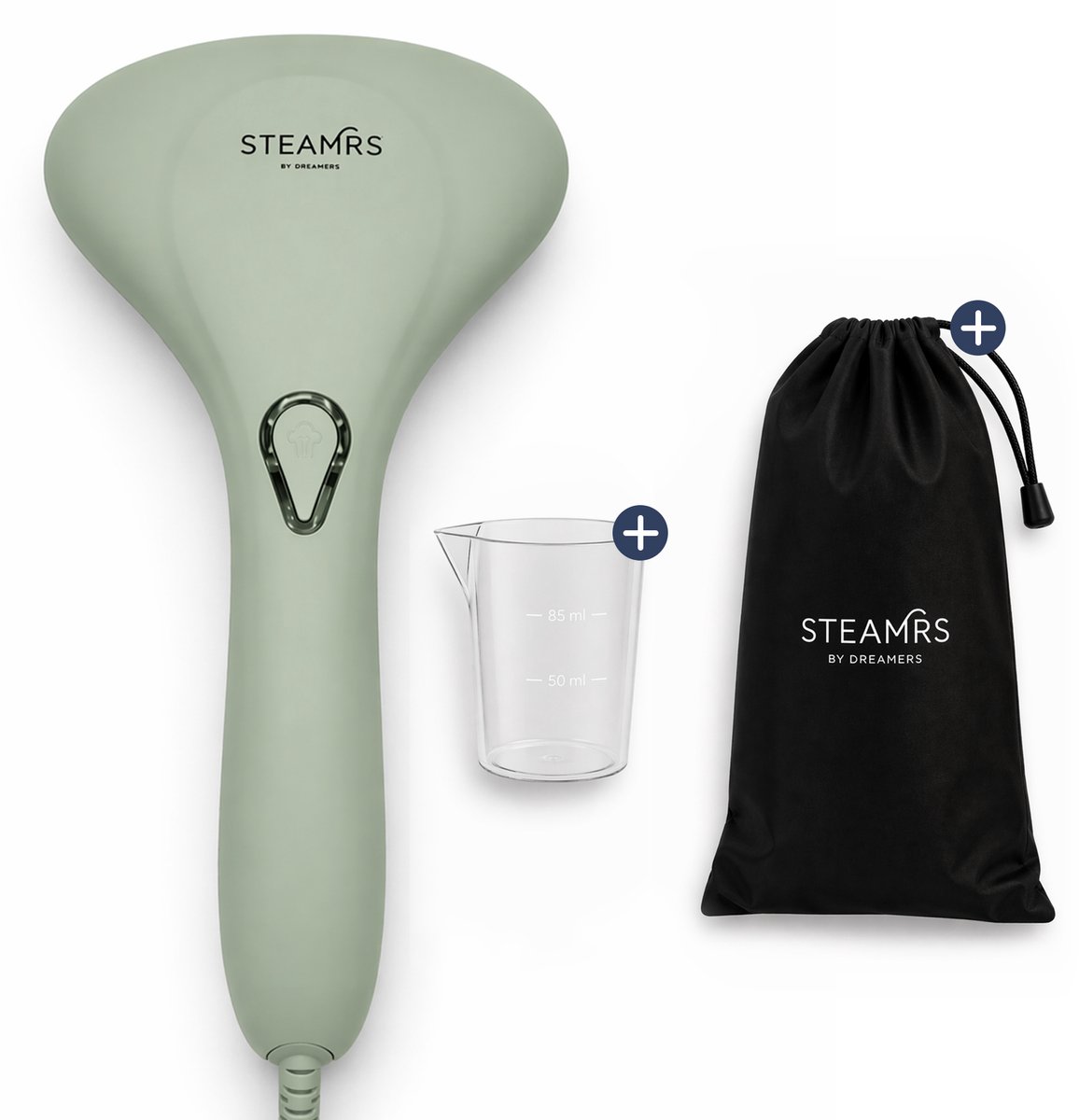 Bol.com STEAMRS - Krachtige Luxe Kledingstomer - 30g/min Stoomkracht - 1500W - Lichtgewicht Stoomapparaat - Handstomer voor Kled... aanbieding