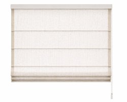 Vouwgordijn 60x180 cm – Heytens Store Bateau Voile Structuur – Lichtdoorlatend – Auto-Stop Mechanisme – Wit