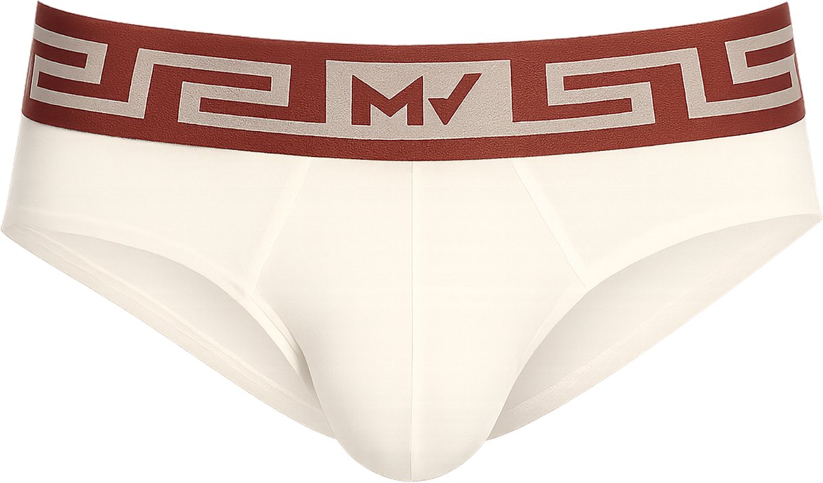 MODUS VIVENDI Linen Classic Brief Off White - MAAT XL - Heren Ondergoed - Slip voor Man - Mannen Brief