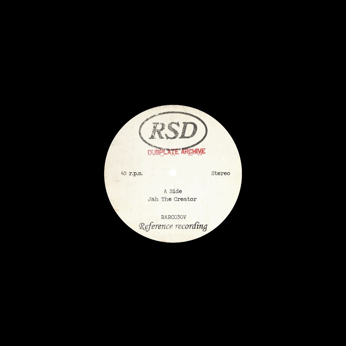 RSD - Jah The Creator / Jah The Creator Dub (LP)
