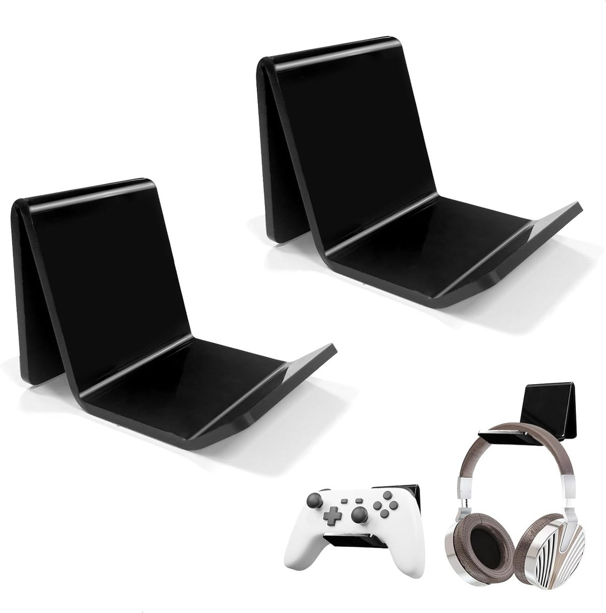 Multifunctionele hoofdtelefoonhouder voor gaming, bureau accessoires, desktop headset standaard voor optimale organisatie
