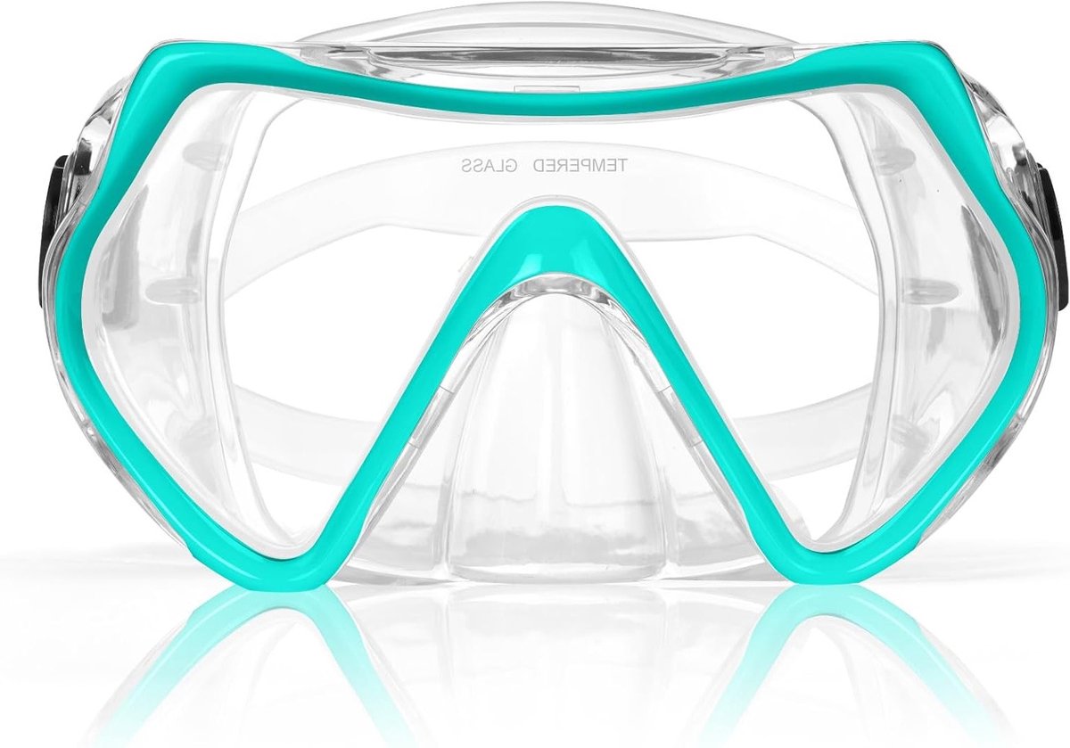 Snorkelmasker voor volwassenen - Duikmasker met gehard glas en comfortabele pasvorm