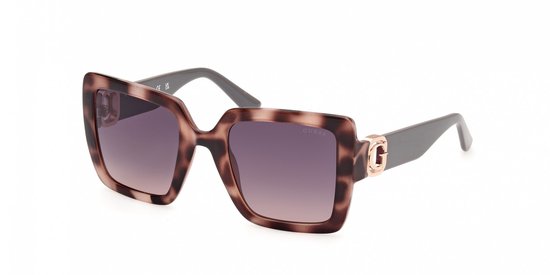 Guess GU00103 ROSE HAVANA/GREY SHADED 52/23/140 Unisex Zonnebrillen van Guess — afbeelding 5