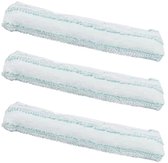3 stuks Vervangende microfiber Dubbelzijdige Schoonmaakdoek geschikt voor Leifheit Ramenstofzuiger Professionele Kwaliteit voor Efficiënte Reinigen van Ramen en Vloeren