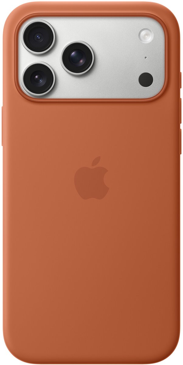 Siliconenhoesje met MagSafe voor iPhone 17 Pro Max - Terracotta