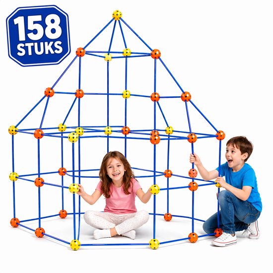 ToyUnited Magnetische blokken - 100 stuks magnetische bouwstenen magneet kubussen stapelen bouwset, STEM Montessori sensorisch speelgoed voor kinderen jongens meisjes leeftijden 3-5 6-8 vakantie Pasen