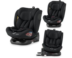 Mooiys Kaya Luxe Autostoel I-Size - 360° Draaibaar met Isofix - Zwart