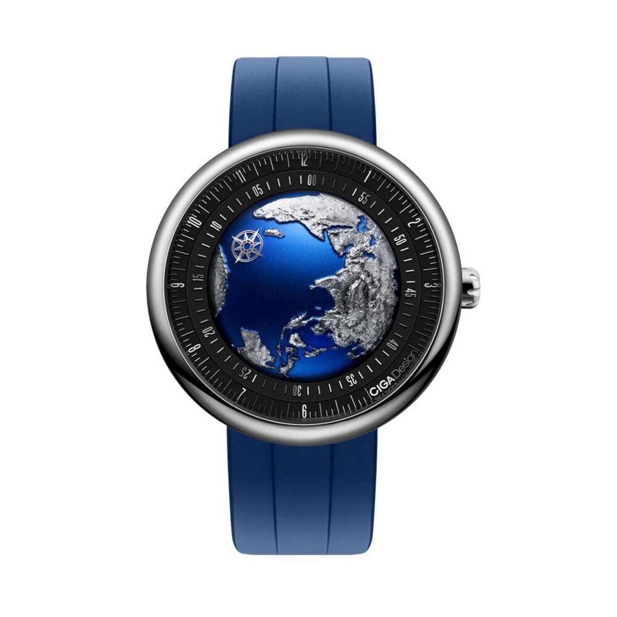 Ciga Design - U038-SU01-6U - Polshorloge - Heren - Automatisch - Series U Blue Planet II