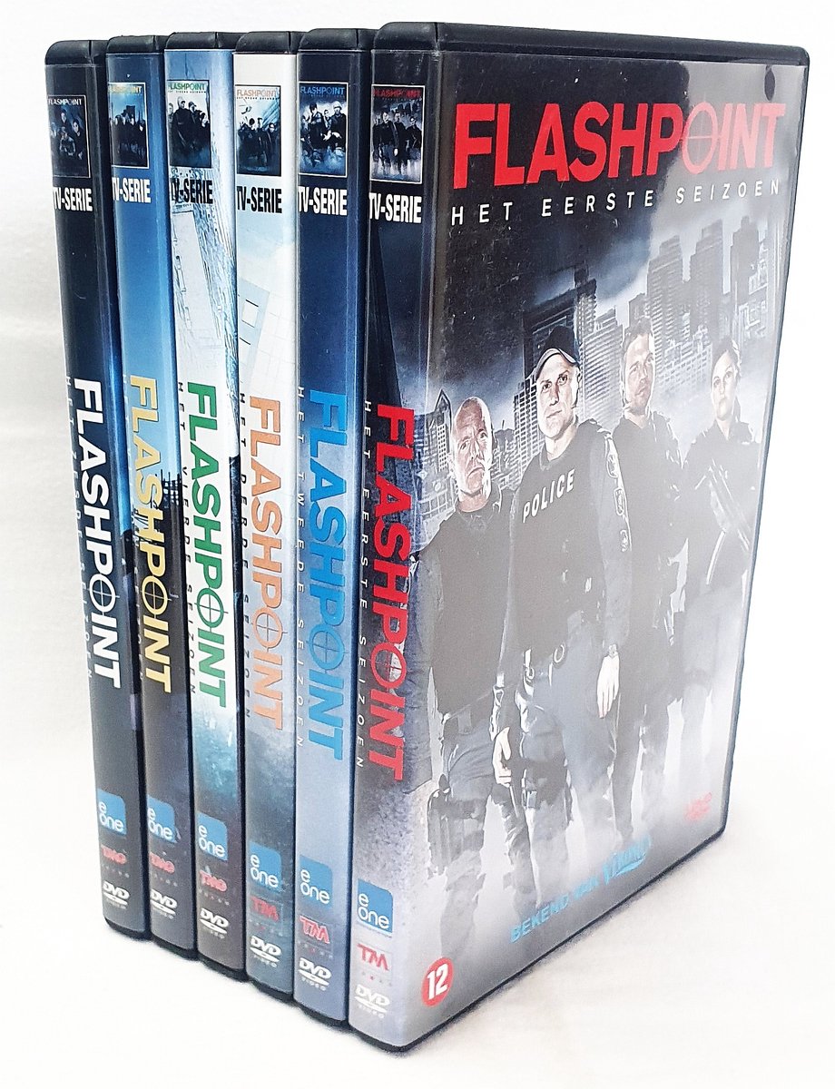 Flashpoint - TV Serie - Seizoen 1 t/m 6 - Complete Reeks - Originele NL Ondertitelde DVD Uitgave