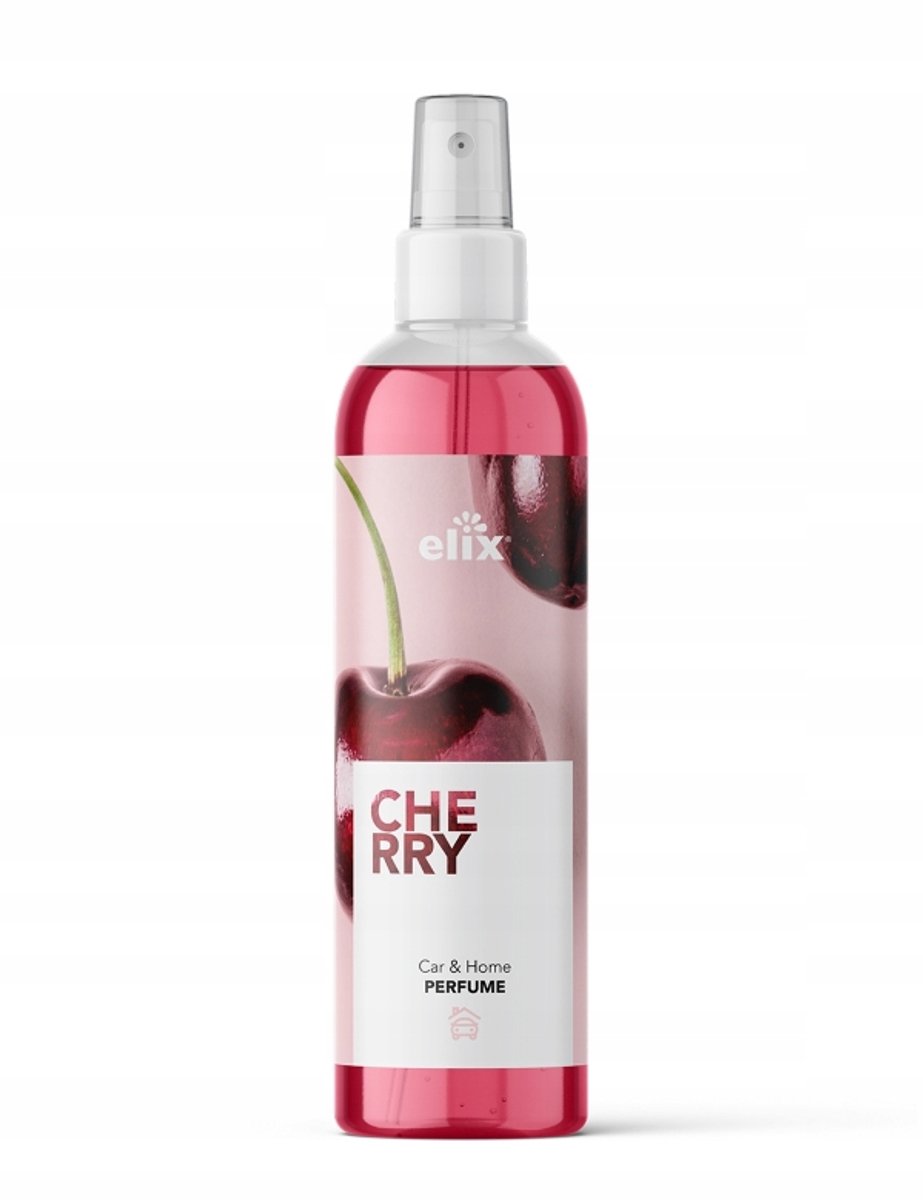 Elix - Anti Tabakgeur - Anti Sigaretten Geur - Luchtverfrisser Spray - Interieur Parfum Spray - Handzame Air Freshener voor Auto, Tas & Kamer - Compacte Geurspray Reizen & Onderweg - 75ml - Cherry
