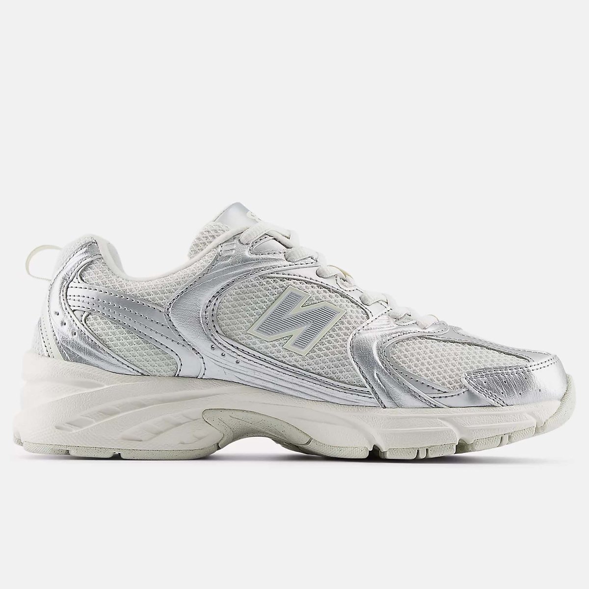 Sneaker New Balance Lifestyle Fashion Wear Volwassen Zilver