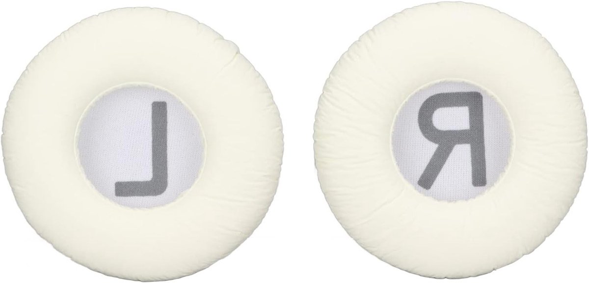 Hoogwaardige Oorkussens voor Bluetooth Hoofdtelefoons, Geschikt voor Tuning, Geluidisolatie en Comfort (Wit)