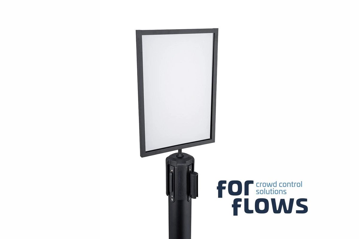 ForFlows Solid Posterframe | A4 Staand - Zwart