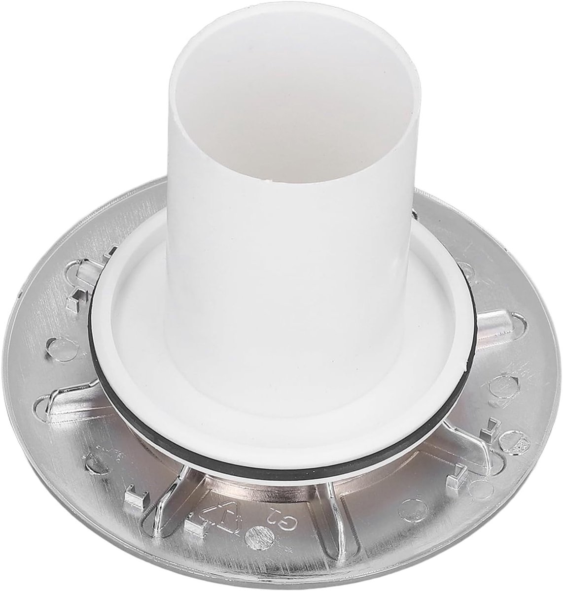 Ronde Plastic Afvoerzeef voor Badkamer en Douche, Haarvanger en Terugstroombeveiliging, Ideaal voor Snelle Afvoer en Voorkomen van Verstoppingen