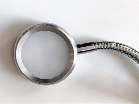 Thuys - Bedlampjes Hoofdbord - Dubbele Leeslampjes - Bedlamp Slaapkamer Volwassenen - Zilver van Merkloos — afbeelding 3