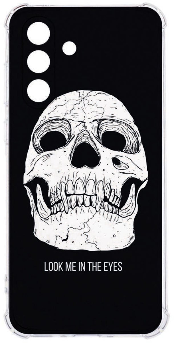 Flexibele back cover Samsung Galaxy A57 Skull Eyes Shockproof