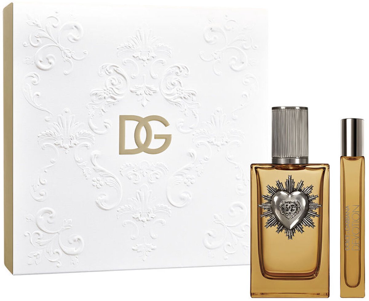 Parfumset voor Heren Dolce & Gabbana DEVOTION POUR HOMME 2 Onderdelen