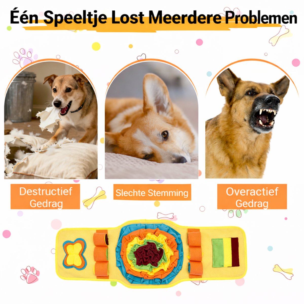 LG Interactieve Snuffelmat voor Honden & Katten thumbnail 6
