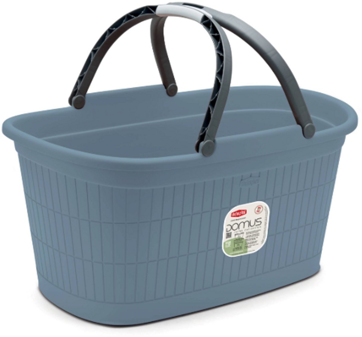 Heupwasmand met handgrepen 'Domus' - 35 liter - Smoky Blue