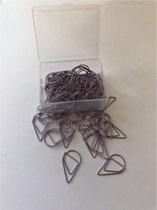 ProductGoods - Paperclips Druppel Paars -2,5 cm - 50 stuks