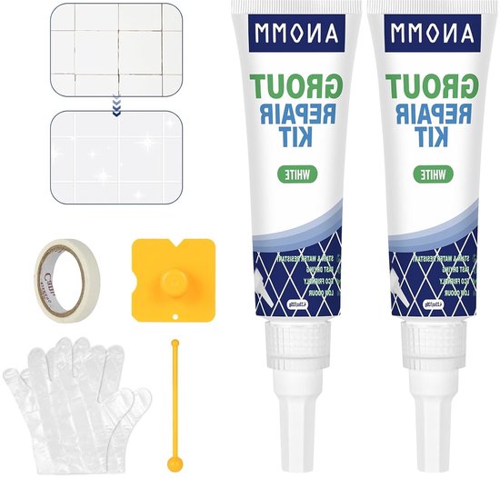 2 x 120 ml Voegenpen, Sneldrogende Reiniger en Sealant voor Keuken, Badkamer en Vloeren in Grijs van Merkloos	 — afbeelding 5