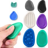 CJQRL 6 Siliconen Sensorische Stenen – Fidget Speelgoed Voor Stressvermindering, Voor Kinderen En Volwassenen 2 miniatura