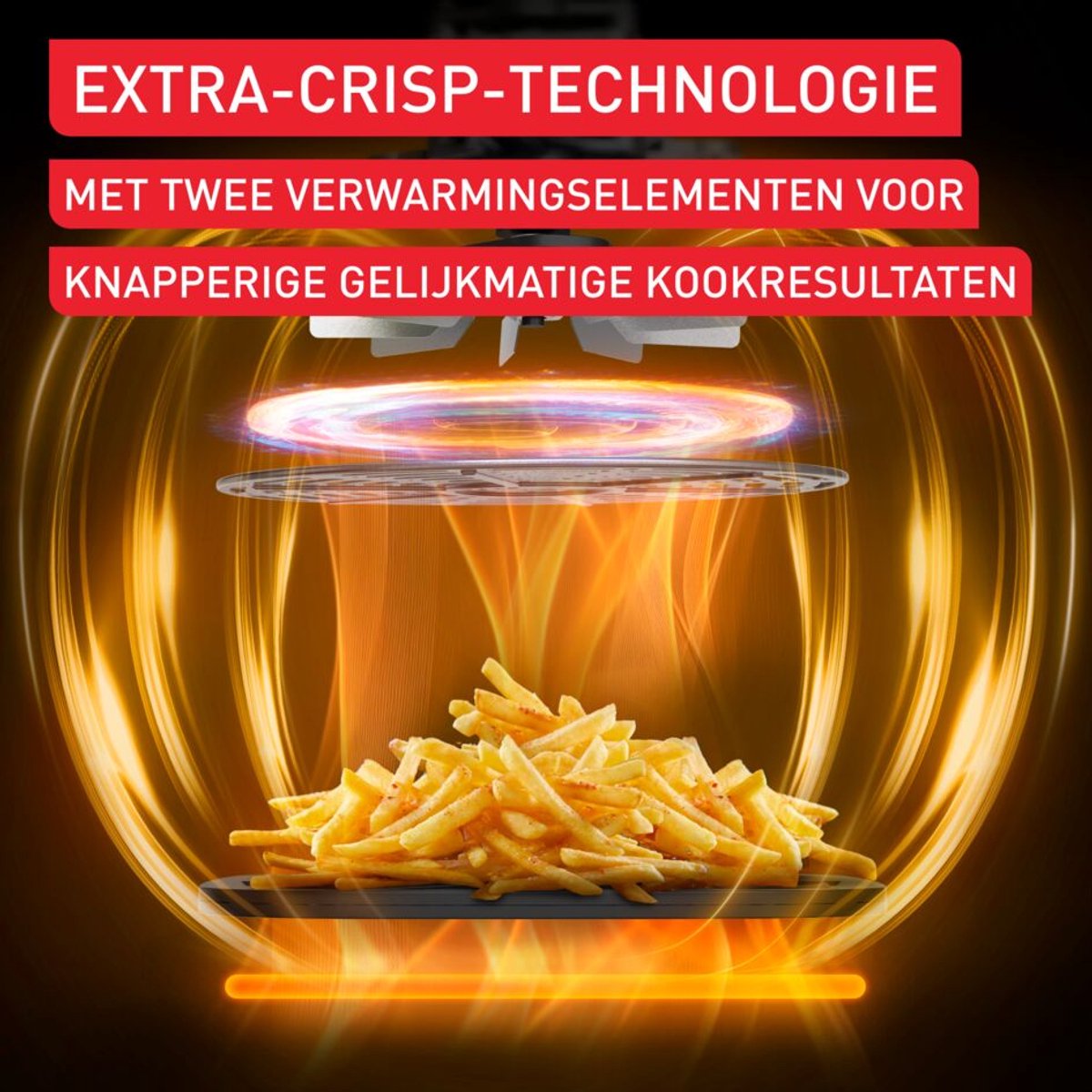 Tefal Easy Fry XL Surface FW4018 - Airfryer - 4L - Voor Pizza - XL Formaat - Voor 4 Personen — afbeelding 4