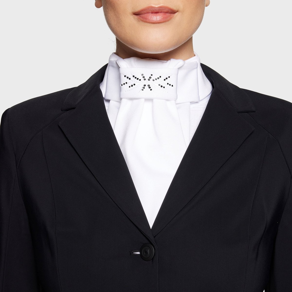 Samshield Plastron Flower M/L Wit Navy