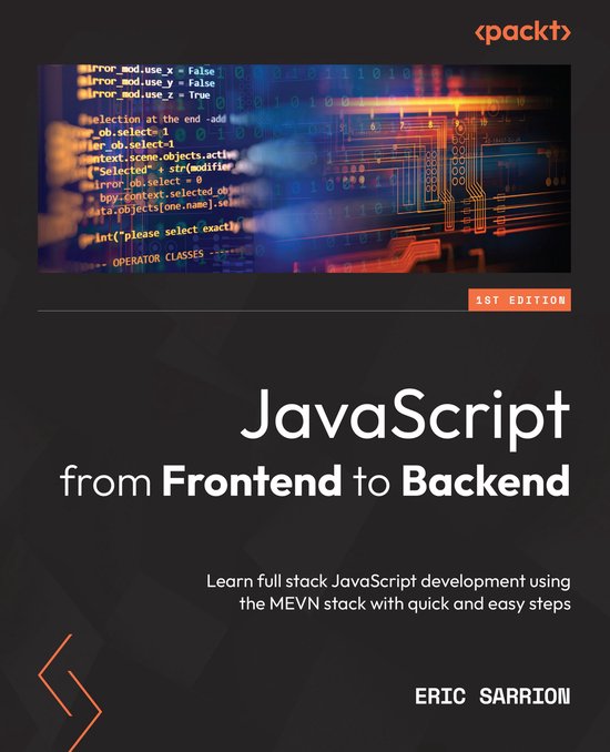 JavaScript from Frontend to Backend - cover