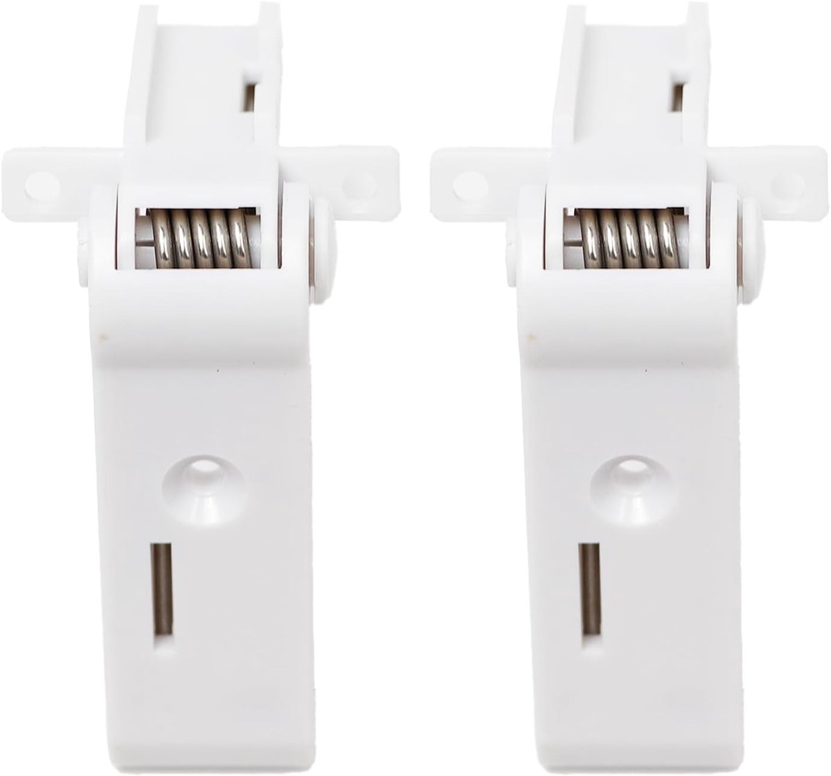 2 Pieces Freezer Compartment - Hinge - Door Hinge - Compatibel met Dometic Koelkast - Vrijstaand - Caravan - RV - Wit - 2412125011 - 2412125003 - DS2412125011