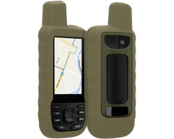 kwmobile Hoesje geschikt voor Garmin GPSMAP 66sr / GPSMAP 67 - Beschermhoes voor handheld GPS - Back cover in groen